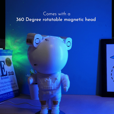 Space Odyssey: The Astronaut Galaxy Light Projector